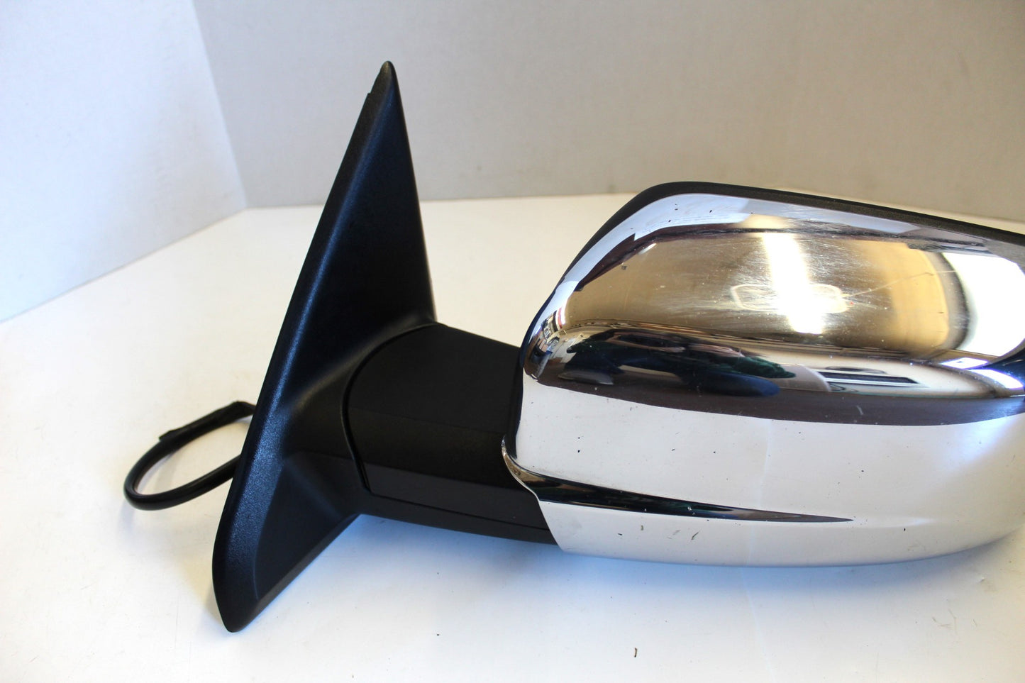 Door Mirror Pair 2009-12 Ram 1500 Power Heated no Signal w Chrome Cap 55372066/7