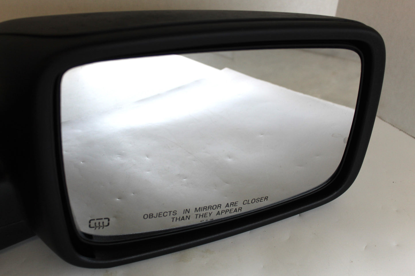 Door Mirror, Passenger 2009-12 Ram 1500 Power Heated no Signal 55372066AD