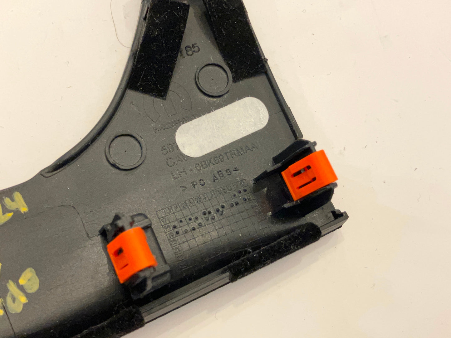 Lower Speedometer Dash Trim, 2019-2023 Ram 1500 New Body Style 6BK69TX7AB