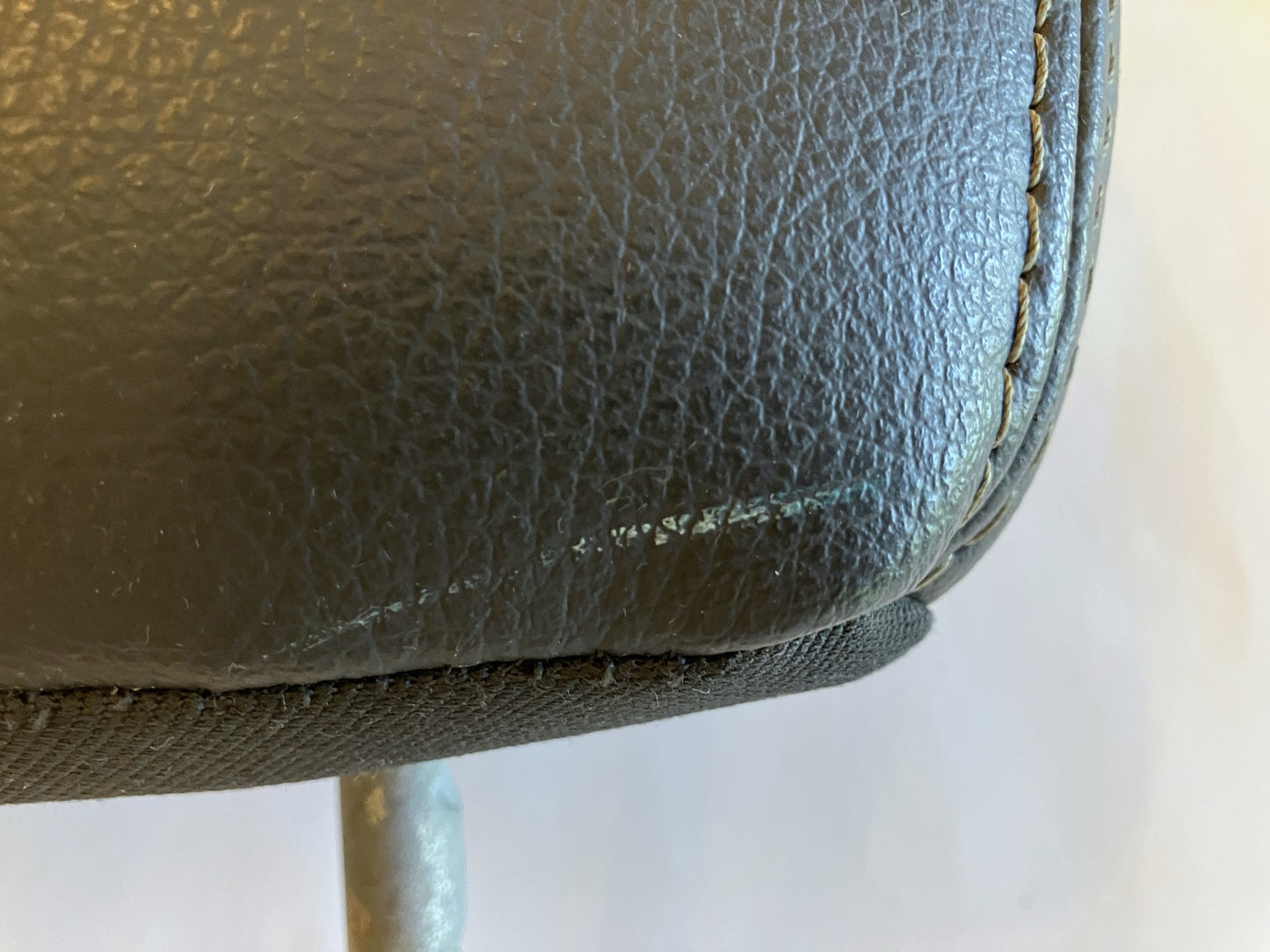 Leather Headrest 2010-2012 Ram 1500 2500 3500 Front Seat, Dark Slate 1RT35XDVAA