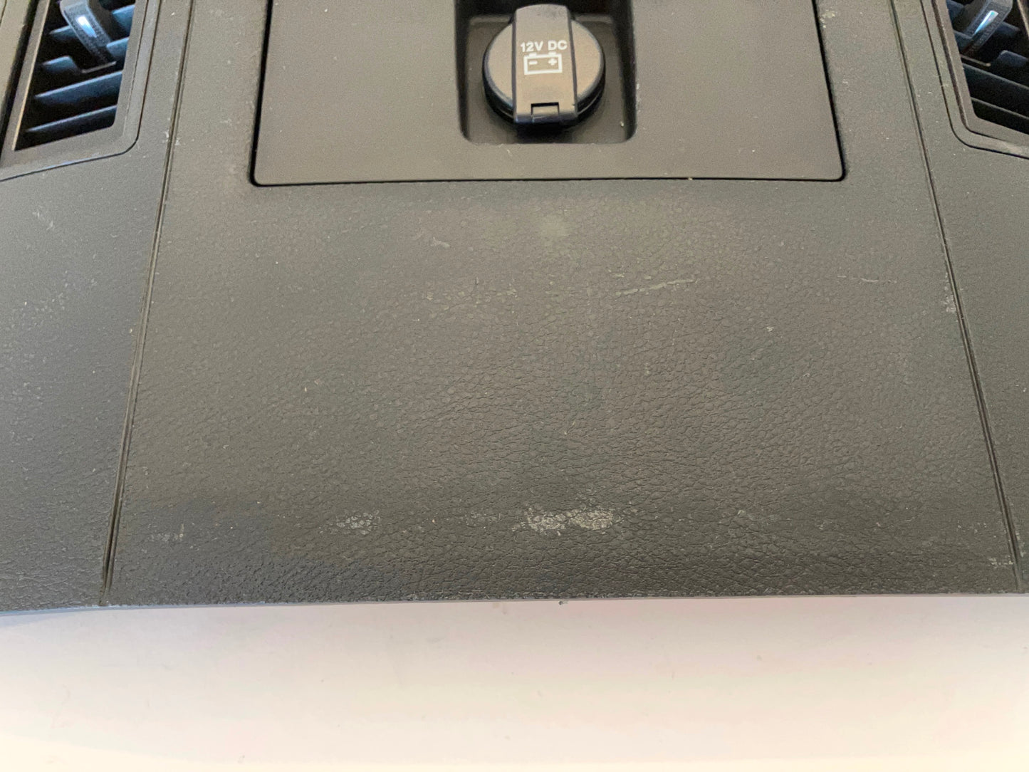Center Console Rear End Trim Cap w Heated Seats 2013-18 Ram 1500 2500 3500 Black