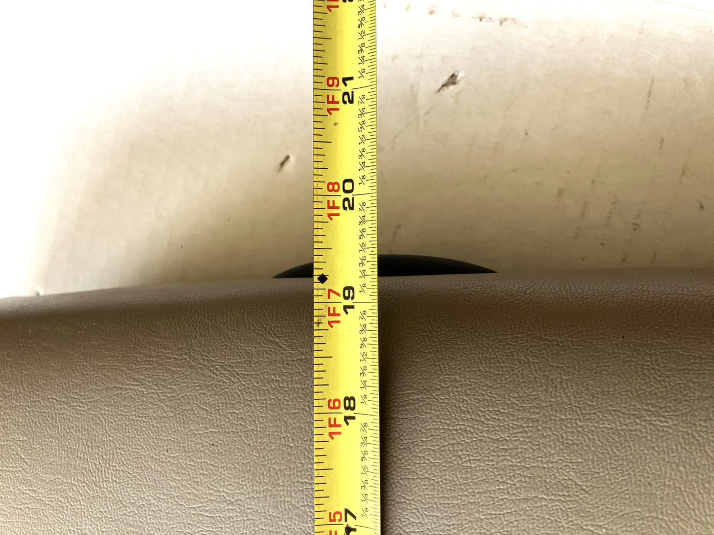 2010-2012 Dodge Ram 1500 2500 3500 Center Console Lid Armrest OEM Vinyl