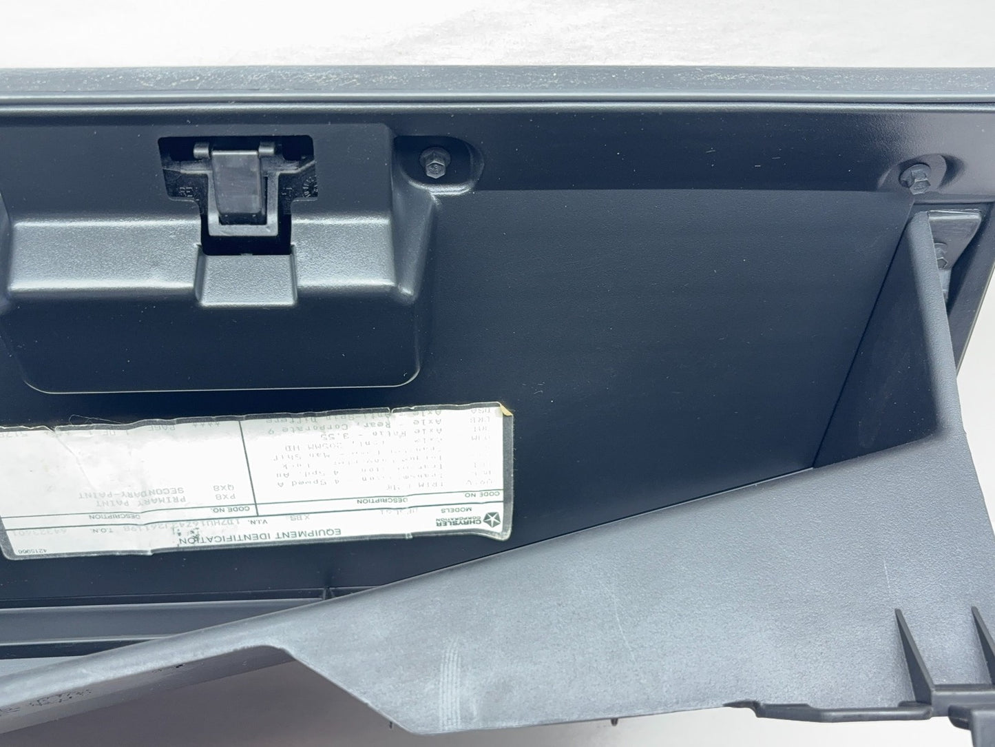 Glove Box Door, 2002-05 Dodge Ram 1500 03-05 Dodge 2500 3500 Slate Trim Code DV