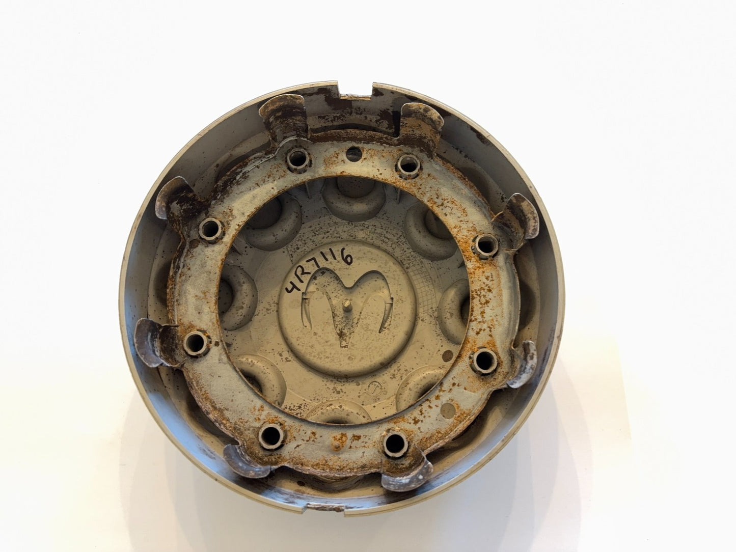Painted Wheel Center Cap Pair 2004 Dodge Ram 2500 Used OEM XY18PAKAA