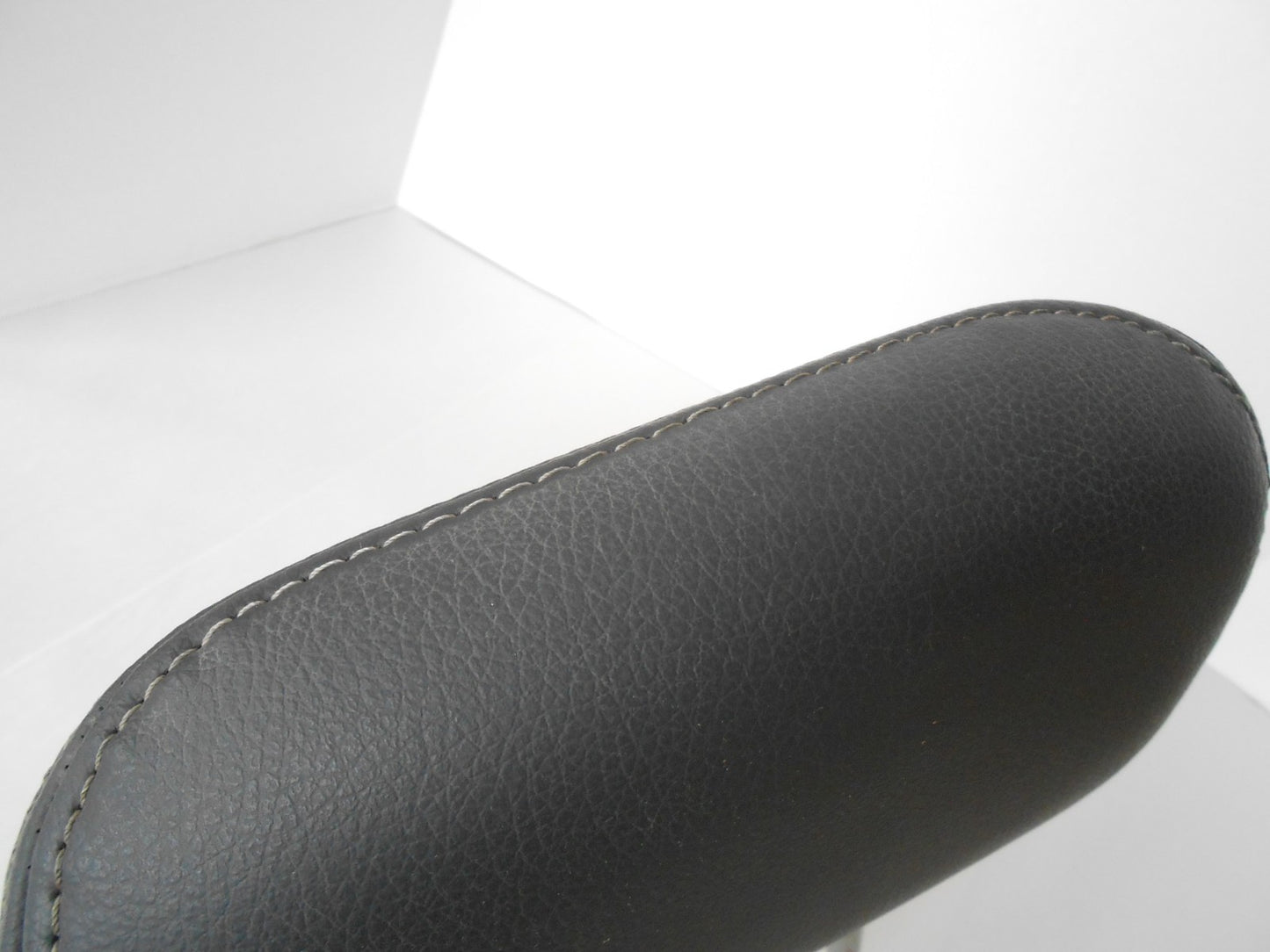 Leather Rear Outer Headrest 2010-2012 Ram 1500 2500 3500 5" Tall Dark Slate
