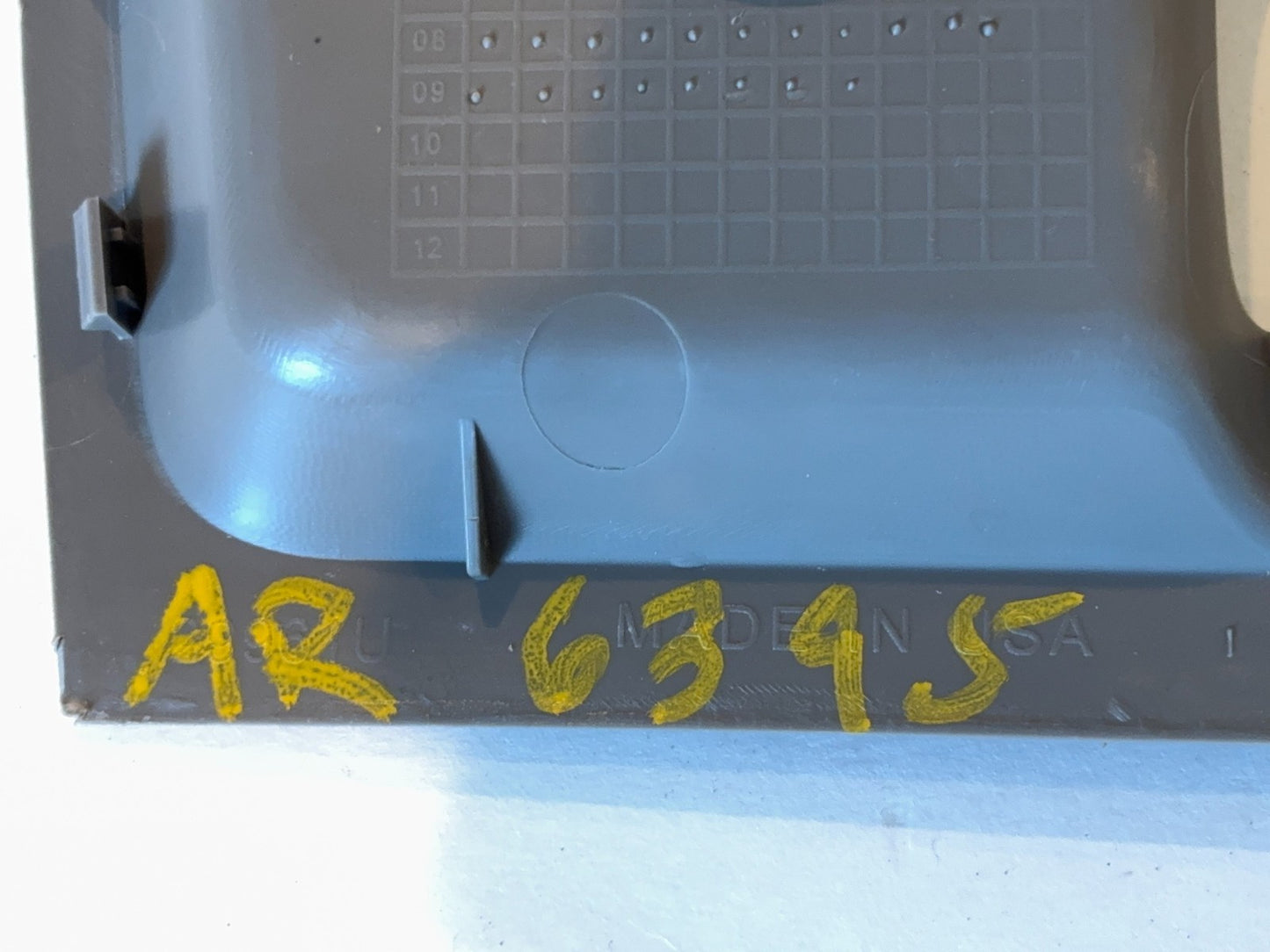 Driver Left Side Door Handle Trim Bezel 2012 Ram 1500 Graystone Trim Code V3