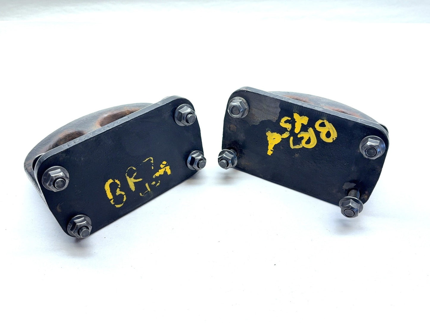 Front Bumper Tow Hooks 2003-2011 Dodge Ram 2500 3500 52020587AB Used OEM Mopar