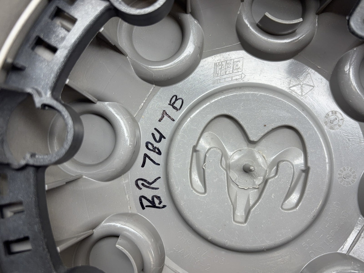 PAINTED Center Cap 2003-2011 Dodge Ram 2500 or 3500 Single Wheel XY18PAKAB Dull