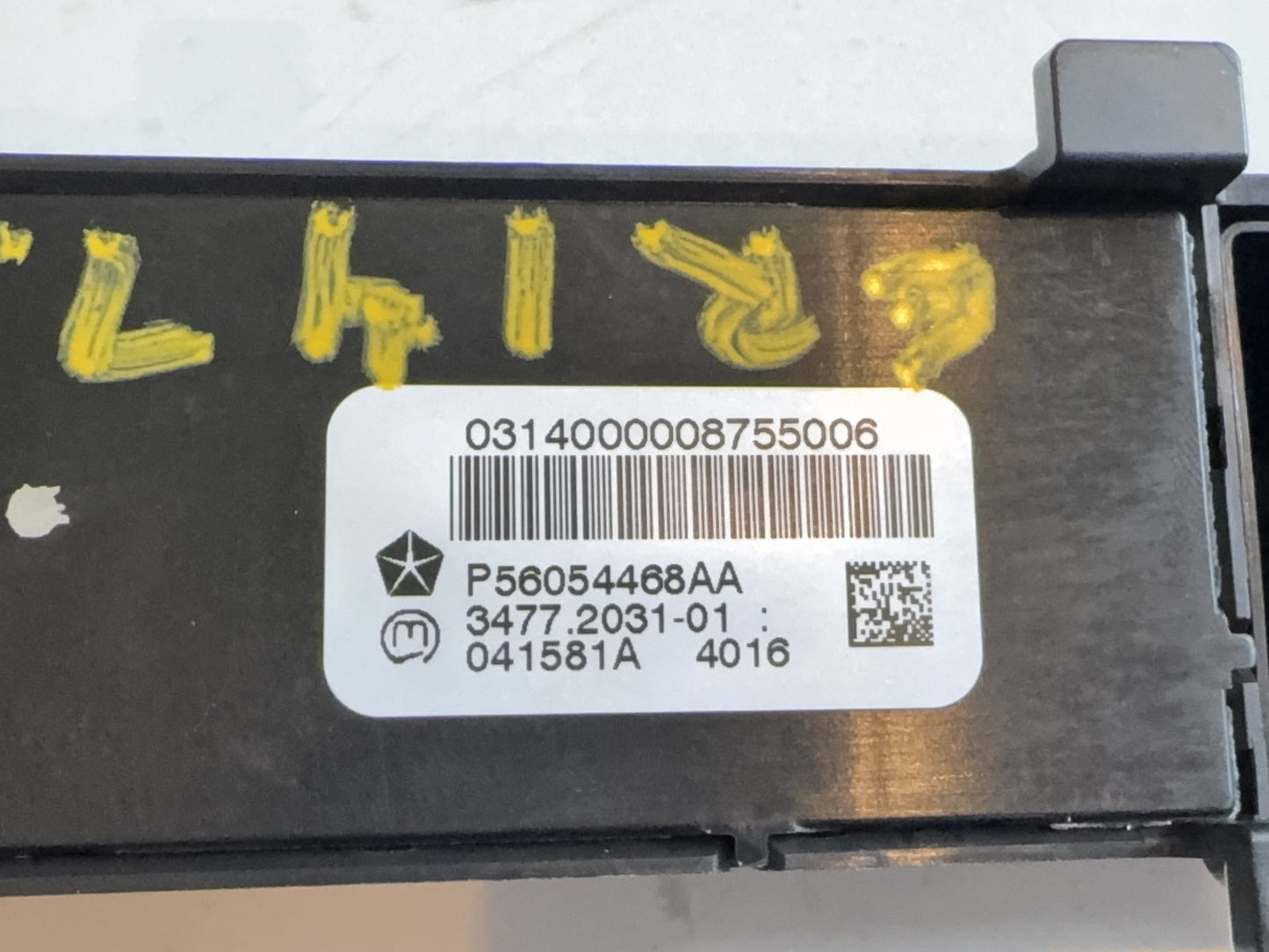 Dash Switch Panel 2014 Ram 1500 2500 3500 Tow Haul Traction Control 56054468AA