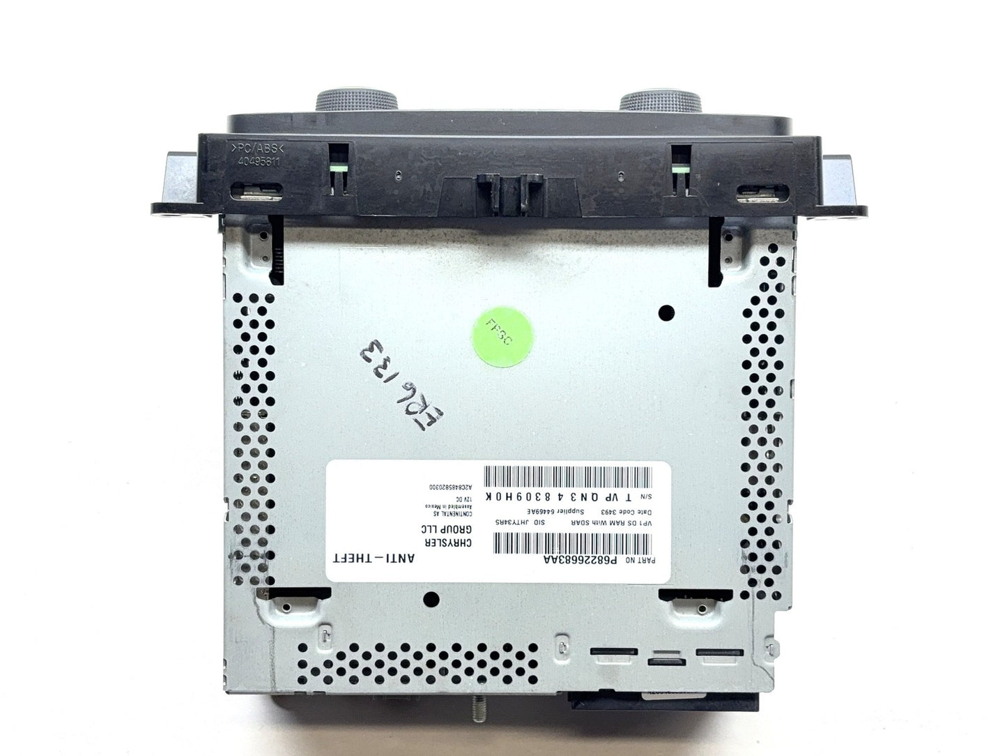 UConnect 3.0 Radio 2014 Ram 1500 2500 3500 68226683AA VP1 RA1 Sat Capable