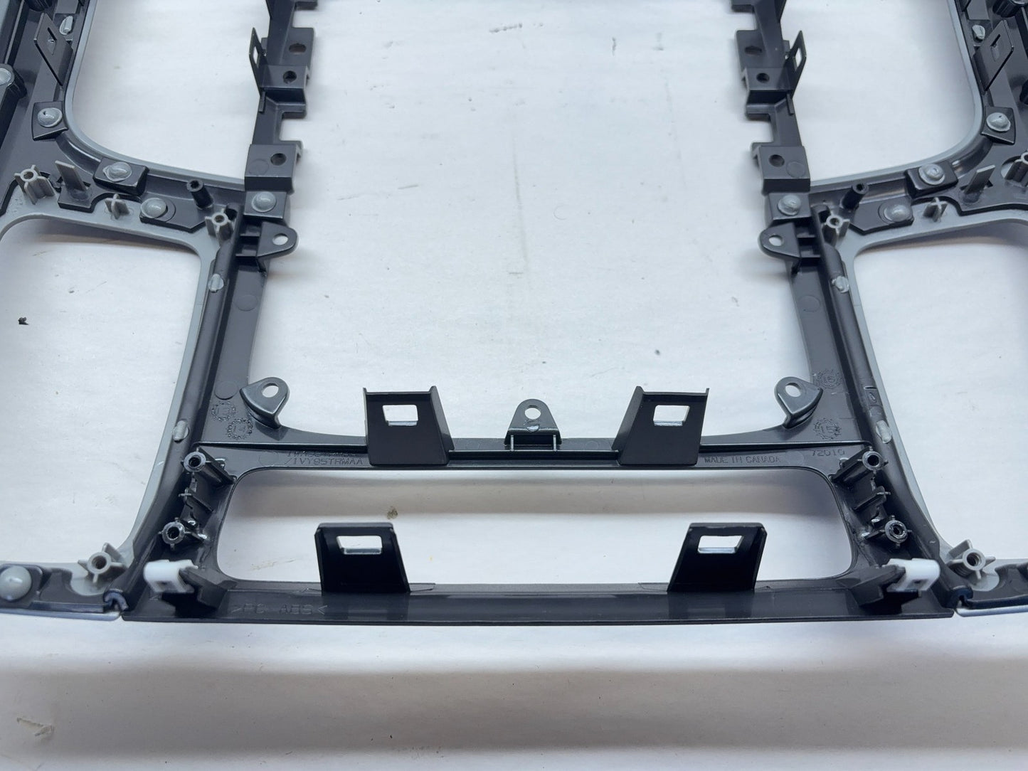 Radio Bezel 2013-18 Ram 1500 2500 3500 2019+ 1500 Classic Dark Gray Bench Seat