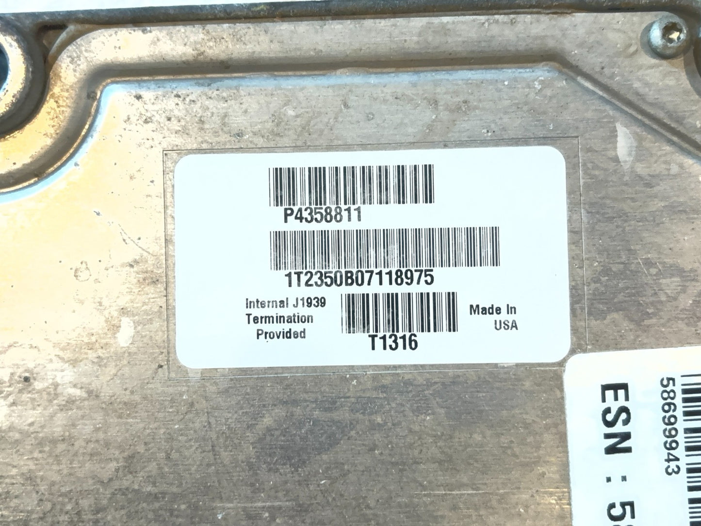 Engine Computer, ECM 2016-17 Ram 2500 3500 6.7L Cummins Diesel 4358811 CM2350B