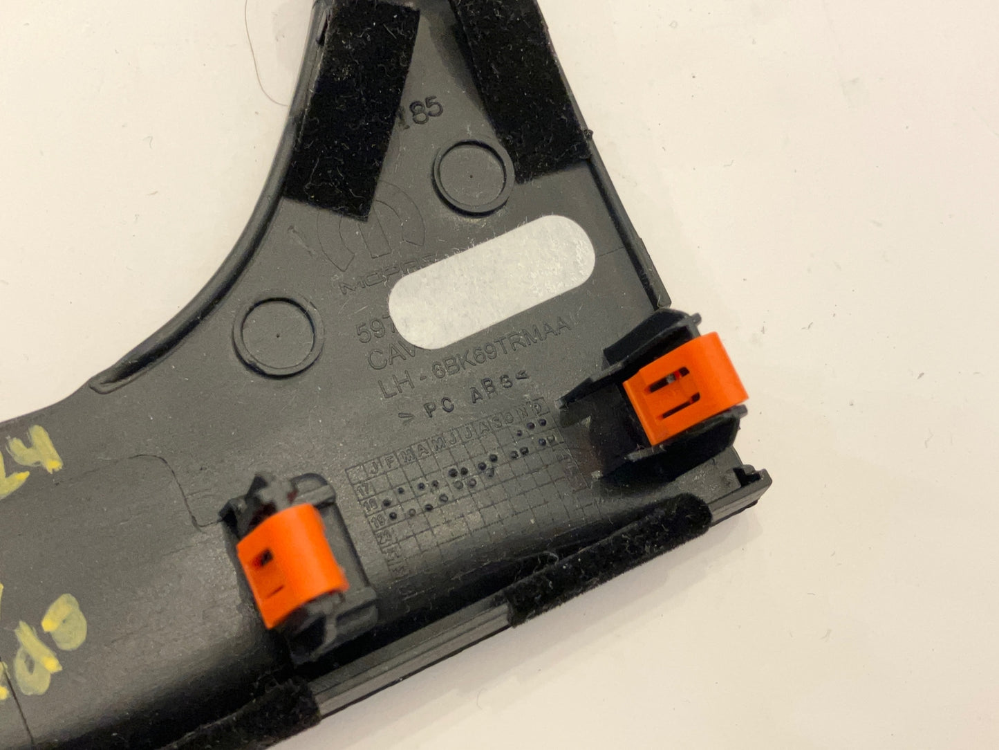 Lower Speedometer Dash Trim, 2019-2023 Ram 1500 New Body Style 6BK69TX7AB