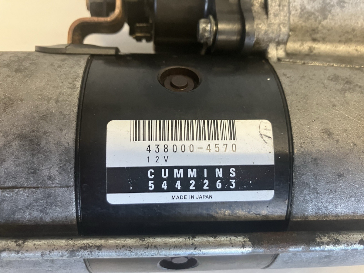 Starter Motor 2019-2024 Ram 3500 6.7 P/N 68444855AA