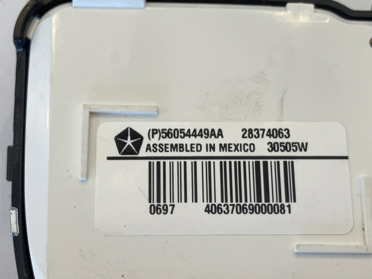 Driver Left Side Steering Wheel EVIC UConnect Switch 13-18 Ram Truck 56054449AA