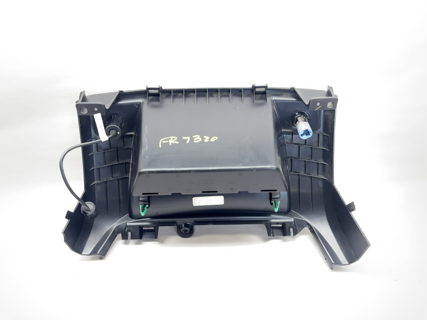 Floor Console, 2013-2018 Dodge Ram 1500 2500 3500 with Bench Seat Black Gray *X8