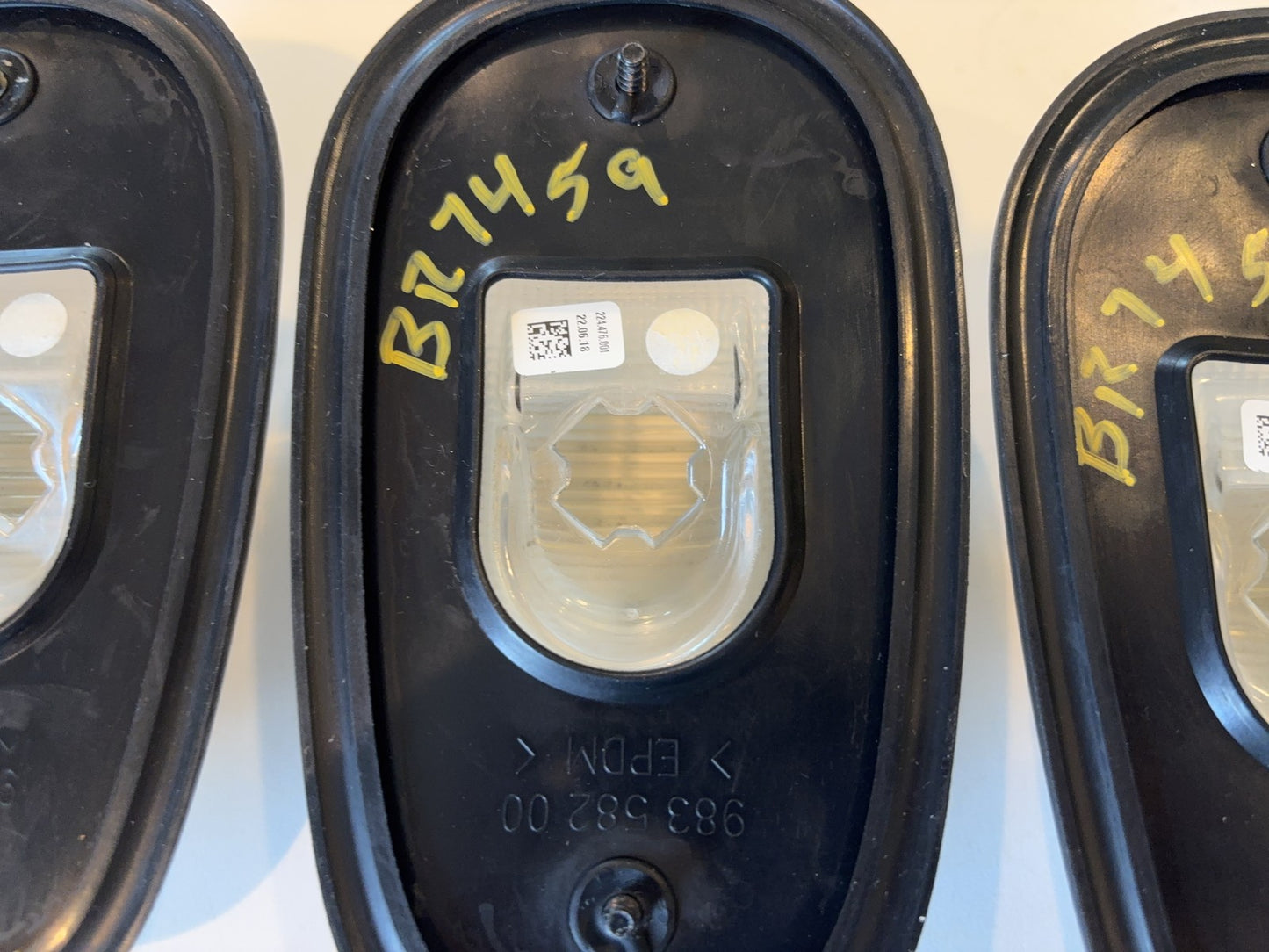 Cab Light Lens Set of 5 2010-18 Dodge Ram 2500 3500 68261677AC Used Clear Lens