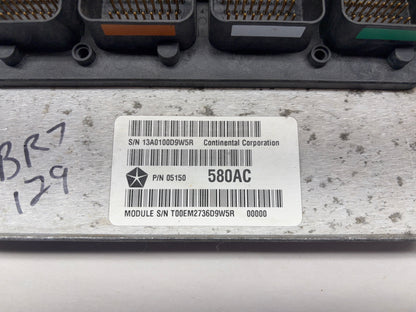 Engine Computer 2011 Ram 2500 3500 5.7L 5150580AC 590-2734 Reprogram Required