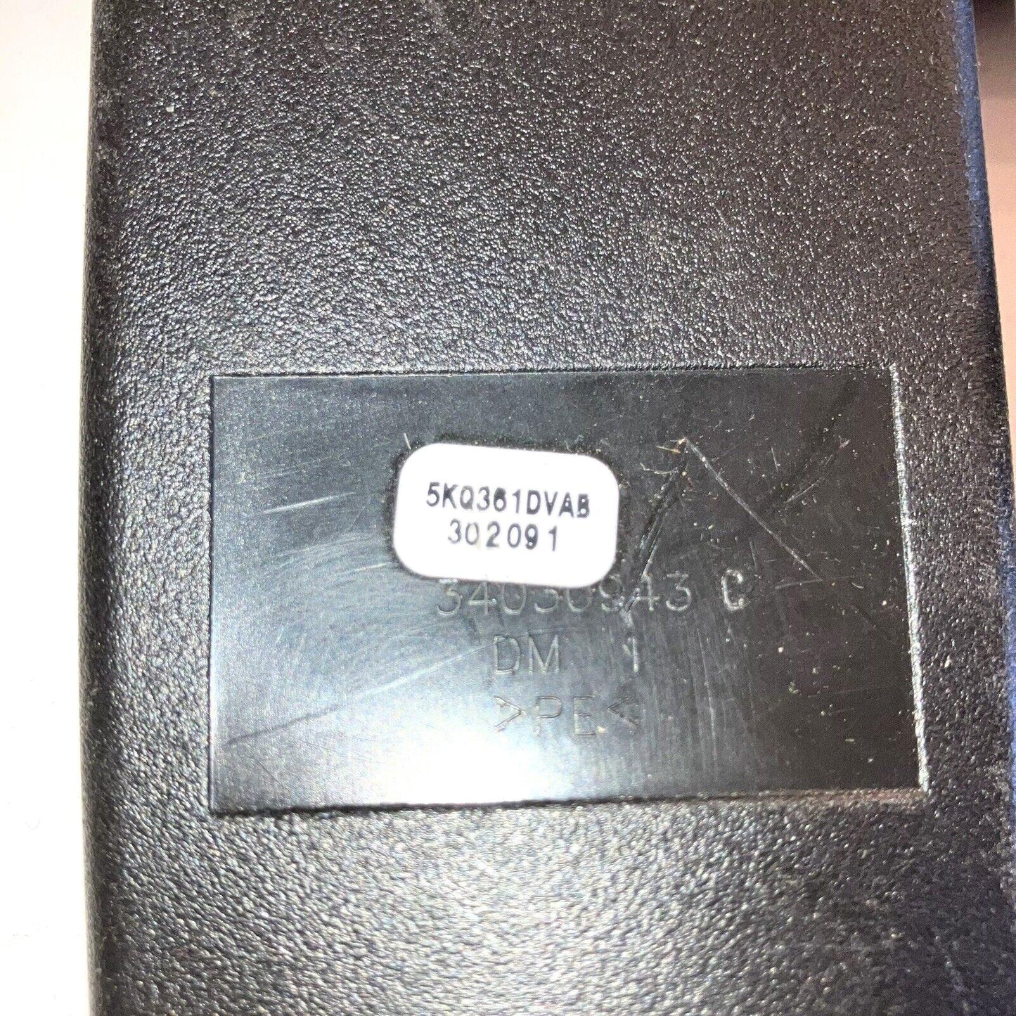 Center Lap Belt, 2009-12 Ram 1500 10-12 Ram 2500 3500, Quad Crew, 5KQ361DVAB