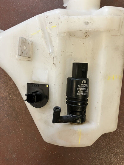 Washer Reservoir with Pump and Sensor, 2019-2024 Ram 2500 3500 68440464AA