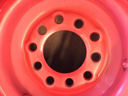 15x6 Dual Bolt Pattern Wheel, Trim Ring and Hubcap, 4 1/2" or 4 3/4" Pattern