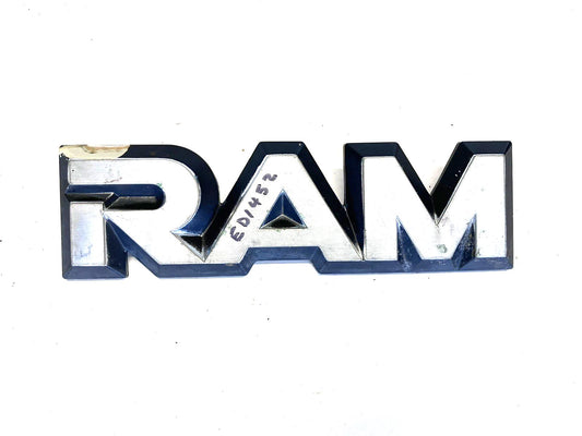 Ram Fender Emblem, 1981-1990 Dodge 150 250 350 Pickup, Used