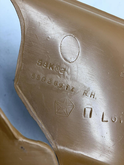 Tan Passenger Side Interior Cab Corner Molding 1981-93 Dodge 150 250 350 Pickup