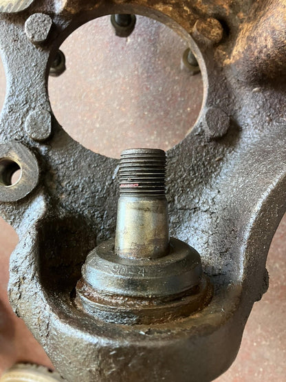 Steering Knuckle, 1982-1993 Dodge Ram 4x4 Pickup and Ramcharger, Driver Side, LH, 53009841