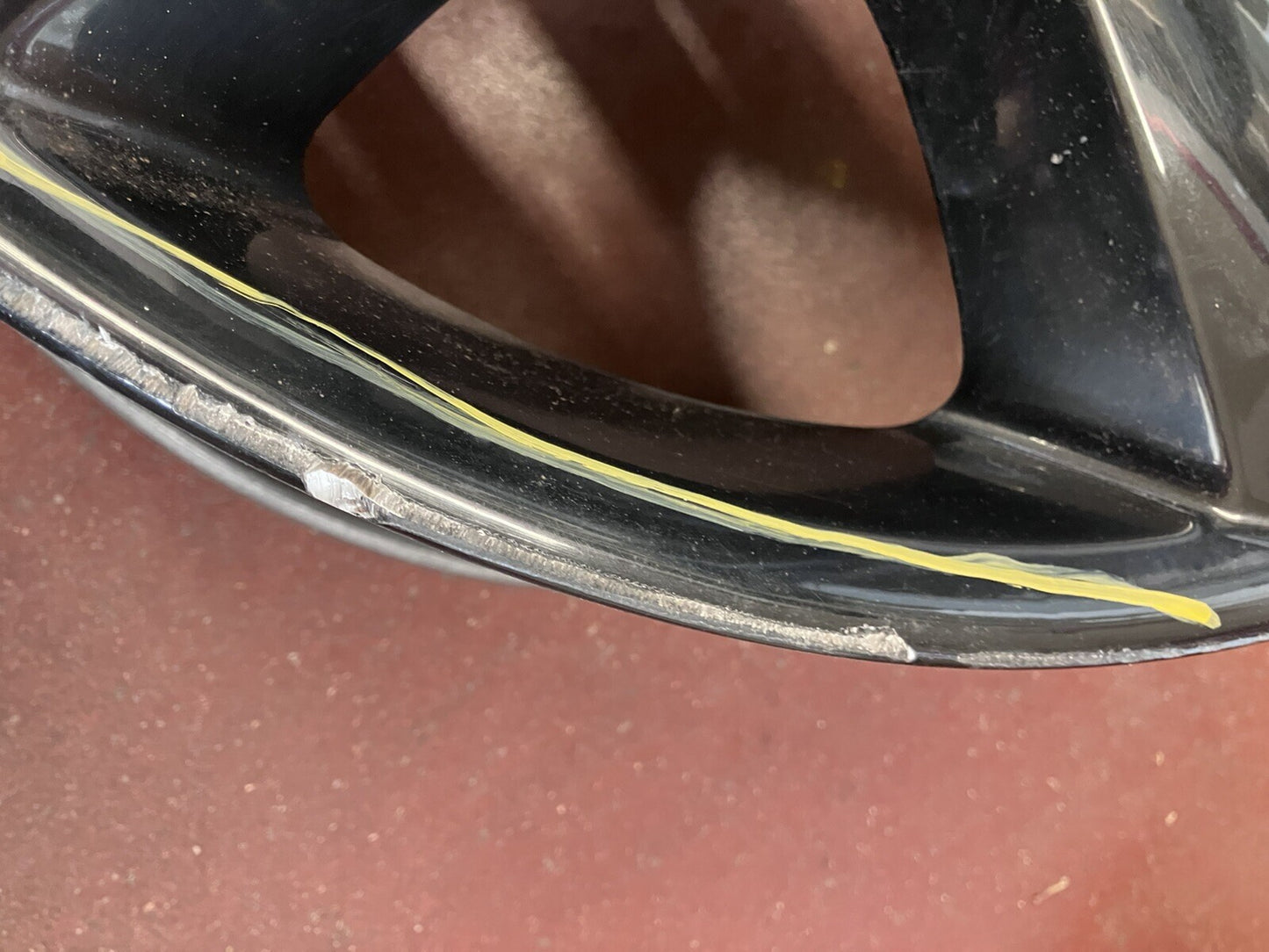 2013-18 Dodge Ram 1500 5 Spoke 20X8 Black Painted Aluminum Wheel