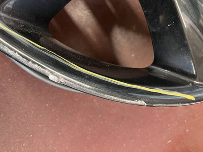 2013-18 Dodge Ram 1500 5 Spoke 20X8 Black Painted Aluminum Wheel