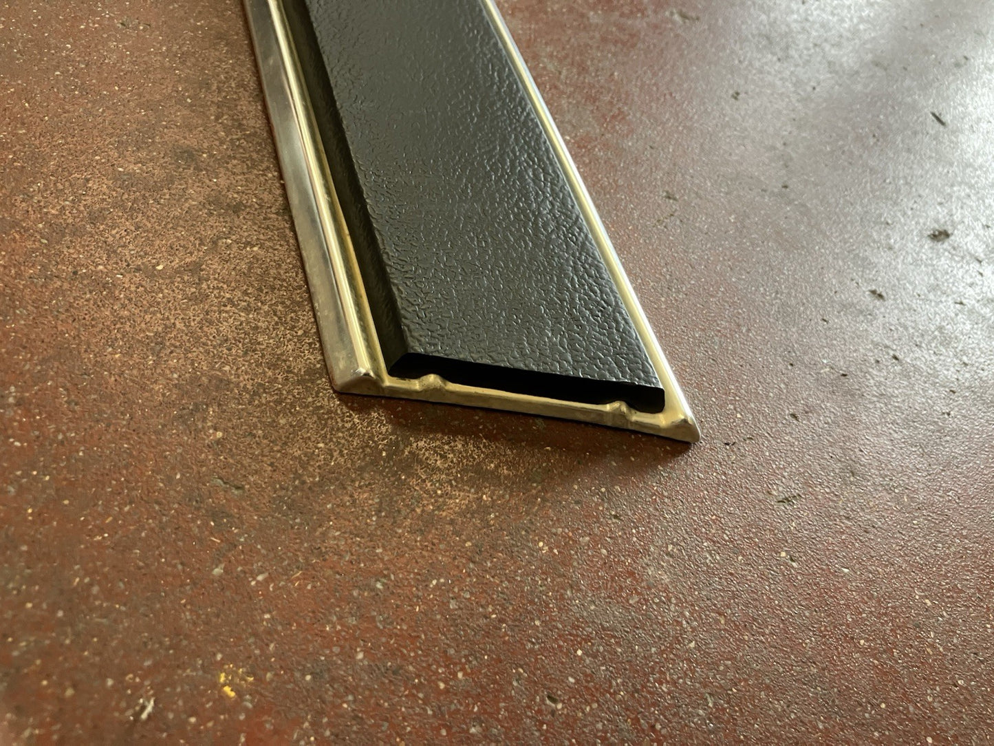 LH Bed Molding (Before Wheel), 1981-1990 Dodge Ram Pickup, Long Wheelbase