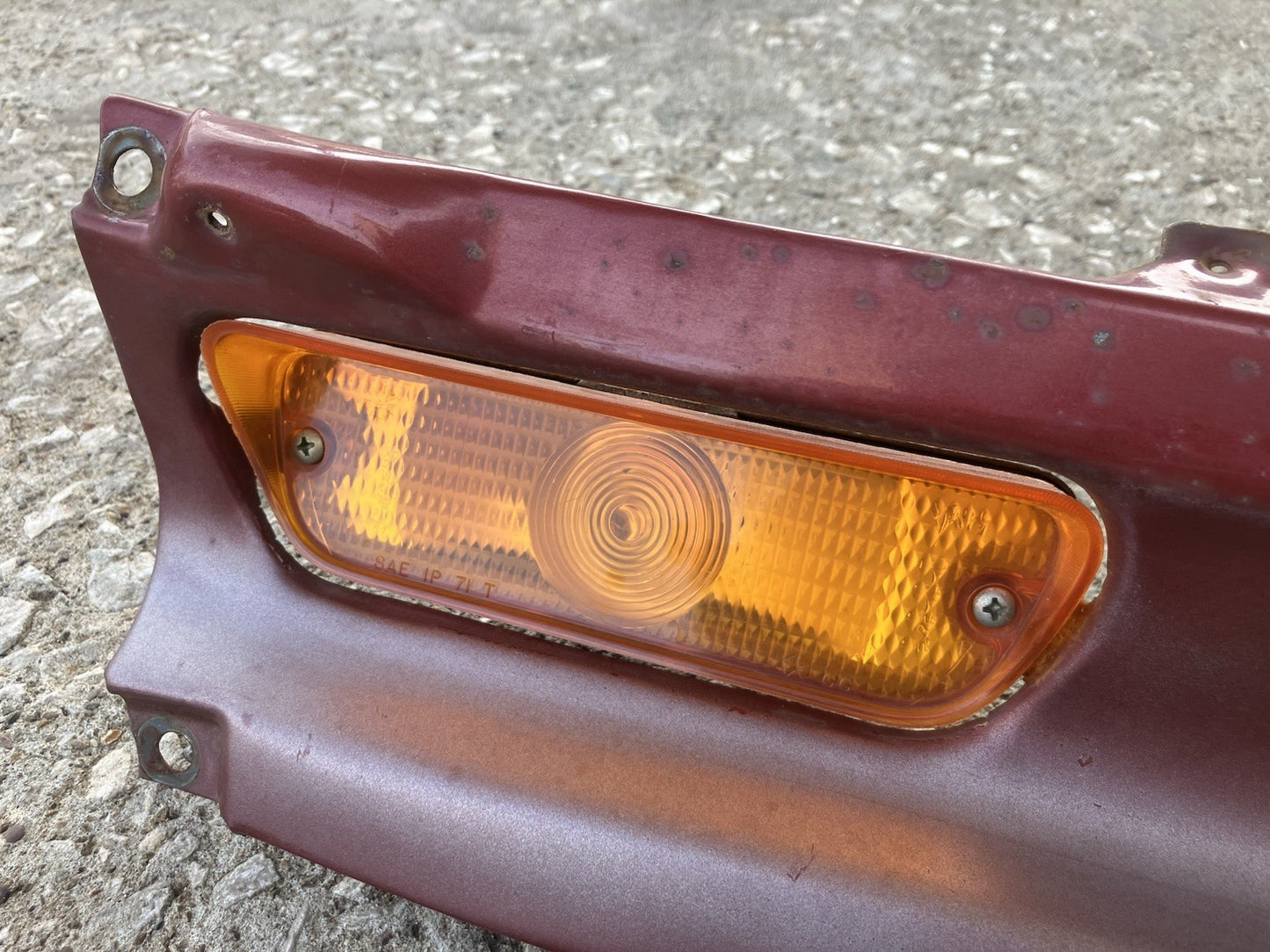 Grille Extension and Lamps, 1979-80 Dodge Ram Pickup and Ramcharger