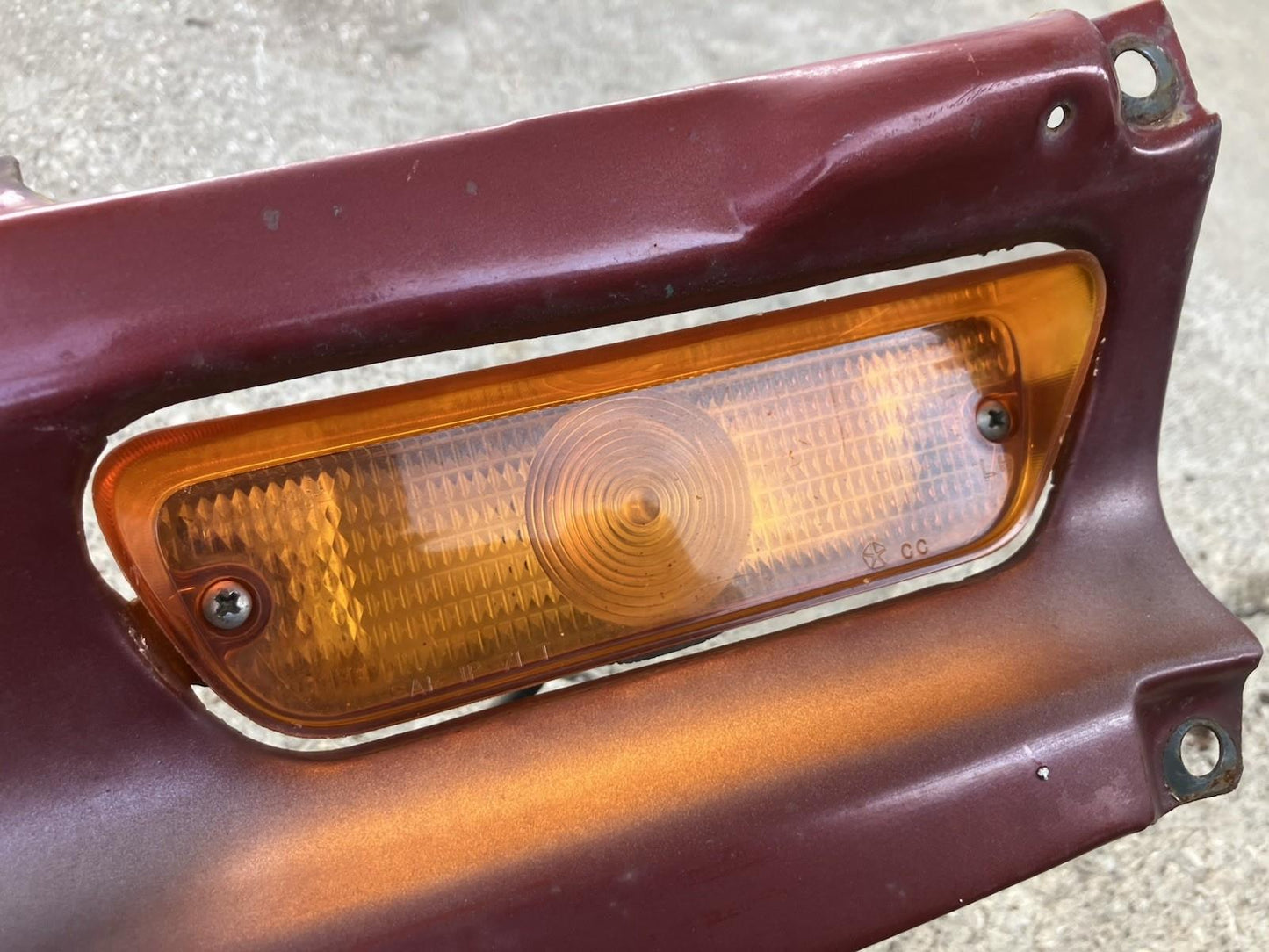 Grille Extension and Lamps, 1979-80 Dodge Ram Pickup and Ramcharger