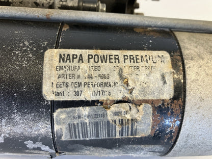 Starter Motor, 2009-2018 Dodge Ram 2500 3500 6.7 Cummins Previous NAPA Reman