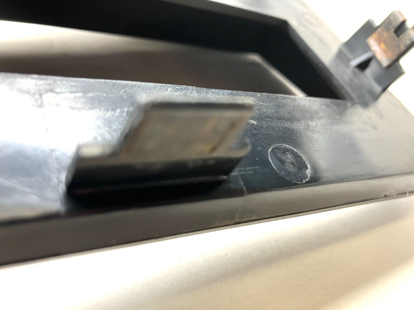 1981-1987 Dodge Ram Woodgrain A/C Delete Instrument Cluster Bezel.