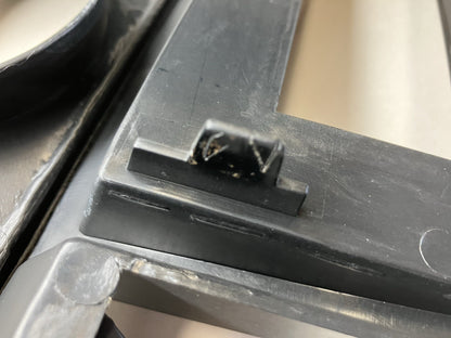 1981-1987 Dodge Ram Woodgrain A/C Delete Instrument Cluster Bezel.