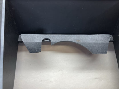 1981-1987 Dodge Ram Woodgrain A/C Delete Instrument Cluster Bezel.