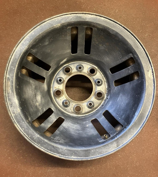 15X7 10 Slot Steel Wheel, 1989-1992 Dodge Pickup, 5 1/2" Bolt Circle