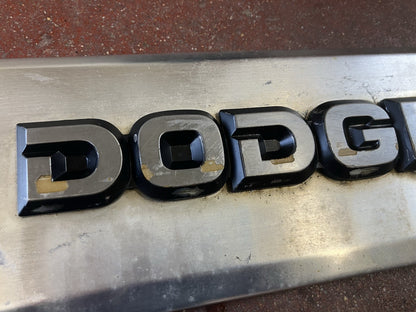 Tailgate Molding, 1981-1993 Dodge 150 250 350 Ramcharger "Dodge Ram"