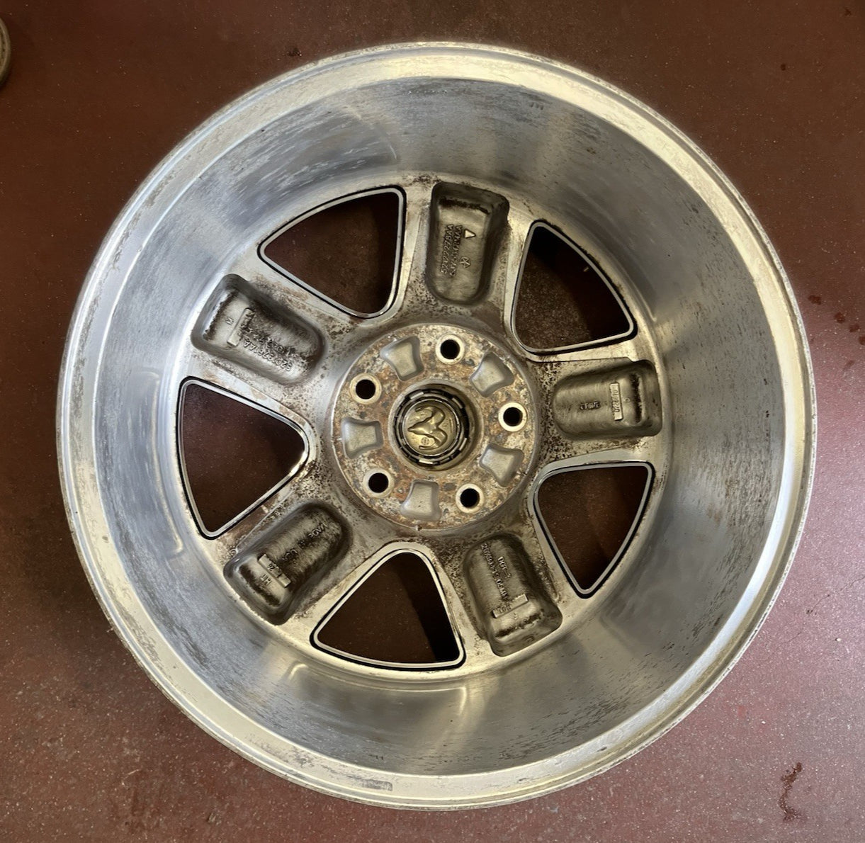 5 Spoke 20x9 Chrome Clad Aluminum Wheel 2007-2008 Dodge Ram 1500 560-2267B