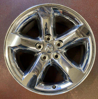 5 Spoke 20x9 Chrome Clad Aluminum Wheel 2007-2008 Dodge Ram 1500 560-2267B
