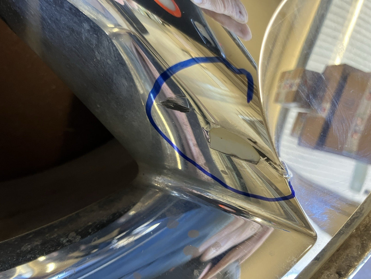 5 Spoke 20x9 Chrome Clad Aluminum Wheel 2007-2008 Dodge Ram 1500 560-2267B