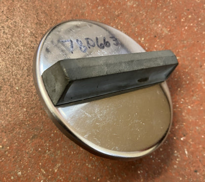 Chrome Fuel Gas Cap 1974-1980 Dodge Ram 100 200 300 Ramcharger