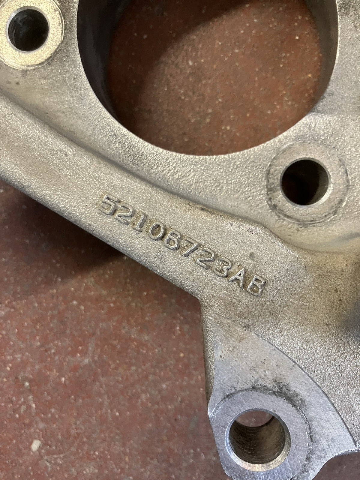 Steering Knuckle Dodge Ram 1500 LH 4X2, Fits 2002-2008 1500 except Mega Cab.