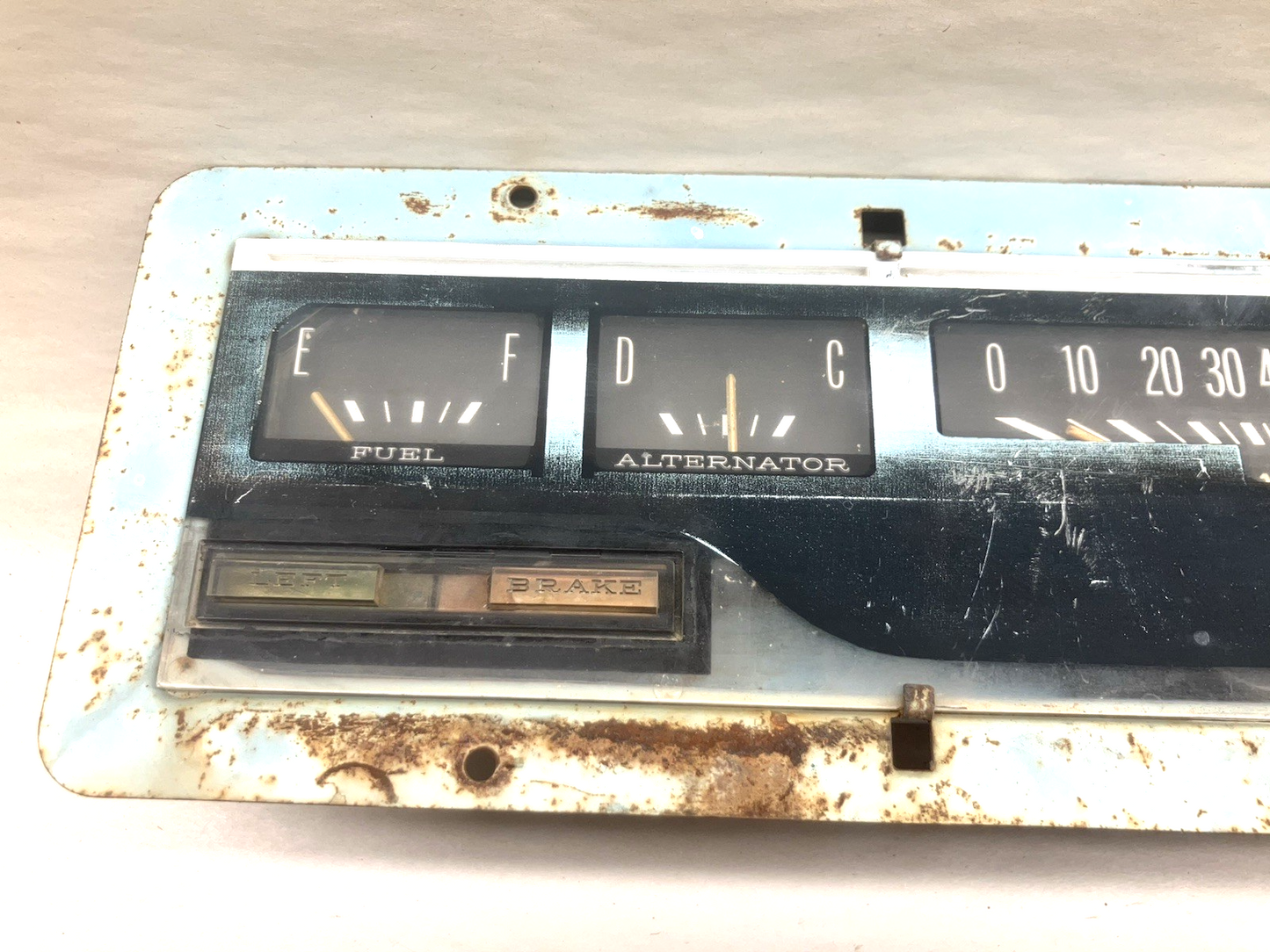 1969-71 Dodge 100 200 300 Instrument Cluster