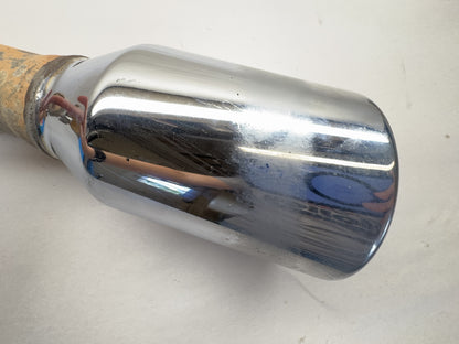 Dual Exhaust Chrome Tail Pipe Tips Used OEM 2009-2018 Ram 1500 68230233AB