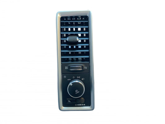 Headlight Switch with Left Side Vent, 2013-2018 Ram 1500 2500 3500 Silver Trim