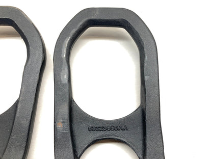 Tow Hook Set 2019-2024 Ram 1500 New Body Style 68323650/3651, Black No Hardware