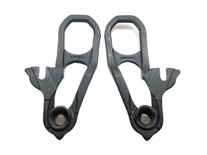Tow Hook Set 2019-2024 Ram 1500 New Body Style 68323650/3651, Black No Hardware