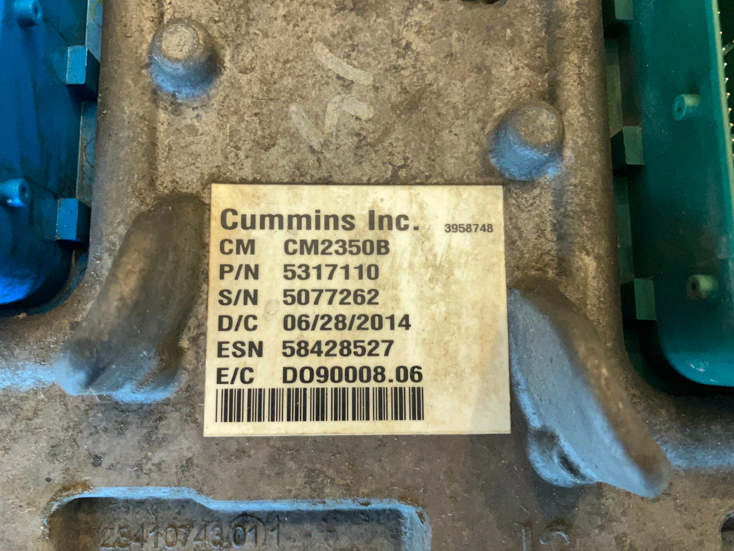 Engine Computer, ECU PCM ECM 2013-2015 Ram 2500 3500 6.7L Cummins Diesel 5317110